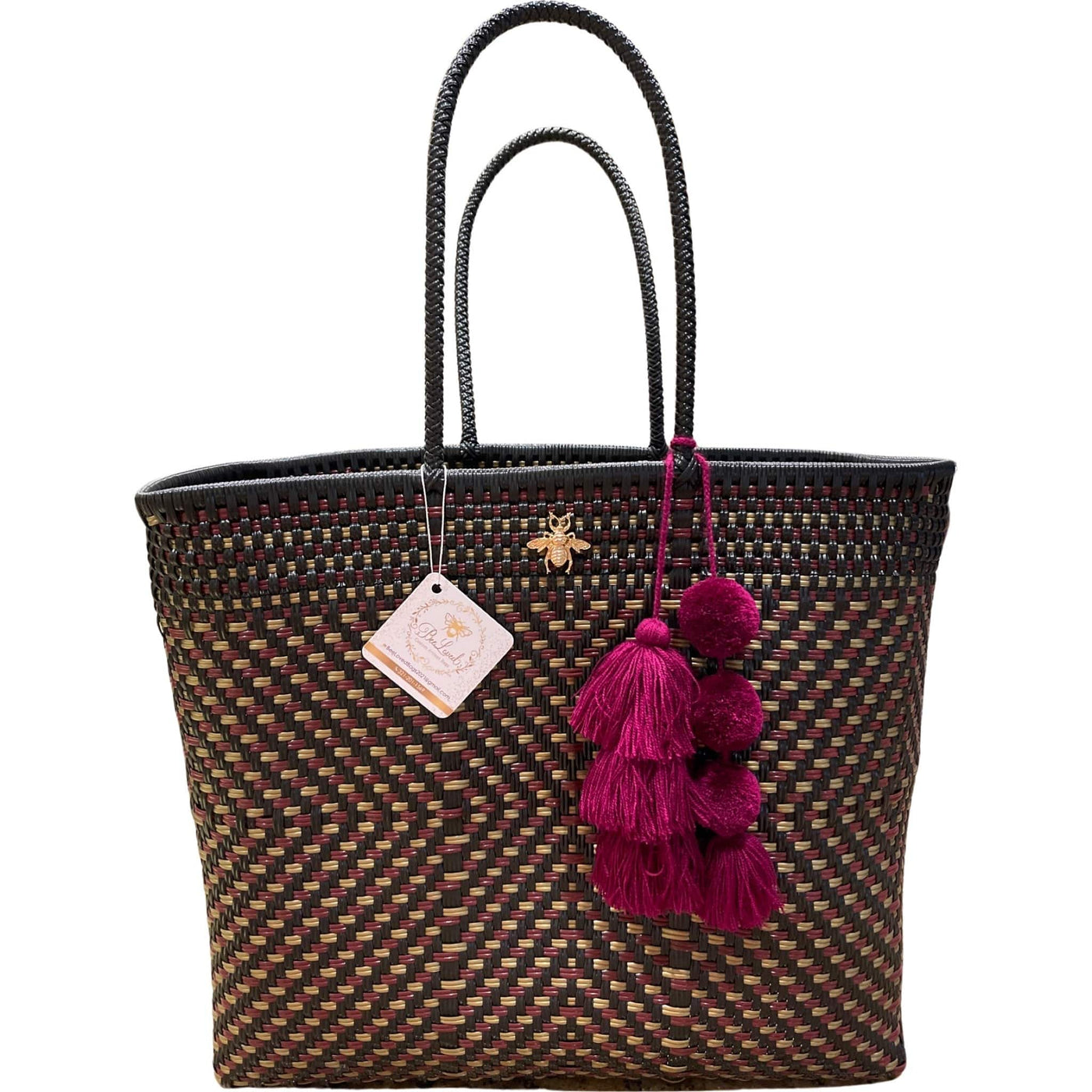 BeeLoved Custom Artisan Bags and Gifts Handbags Large FSU Confetti Beech Bag