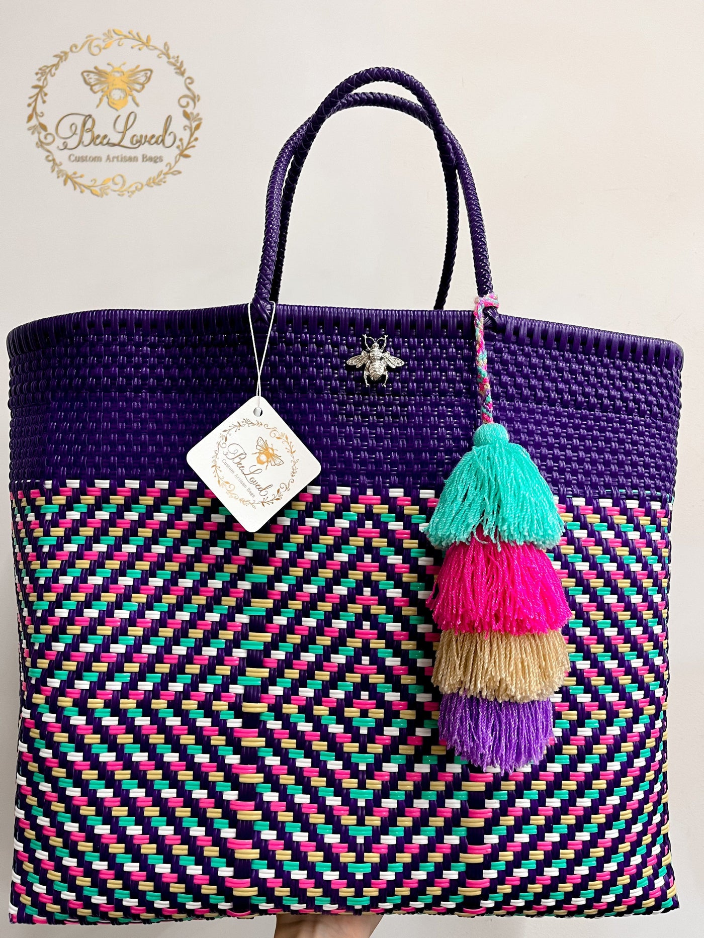 BeeLoved Custom Artisan Bags and Gifts Handbags XL Alexa Beech Bag