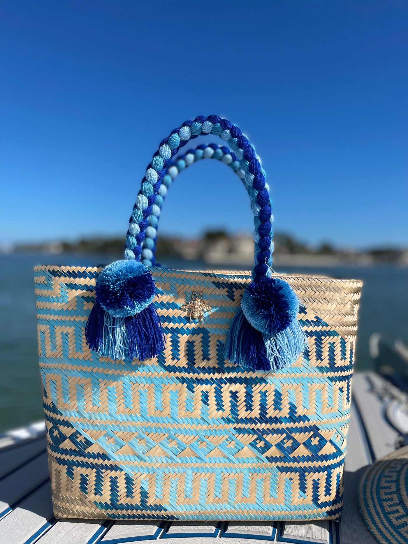 BeeLoved Custom Artisan Bags and Gifts Handbags Multi Color Blue / Large Kerry Bag