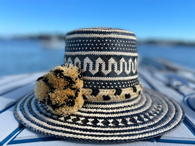 BeeLoved Custom Artisan Bags and Gifts Hats Small Brim The Tides Brim Hat