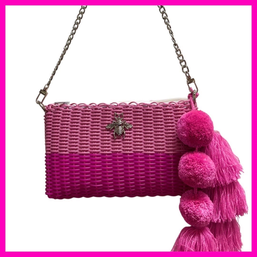 BeeLoved Custom Artisan Bags and Gifts Handbags Hubba Bubba Bella Crossbody/Clutch Bag