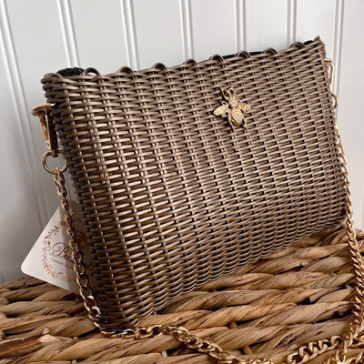 BeeLoved Custom Artisan Bags and Gifts Handbags Medium / Crossbody Gold Your So Golden Crossbody/Clutch Bag