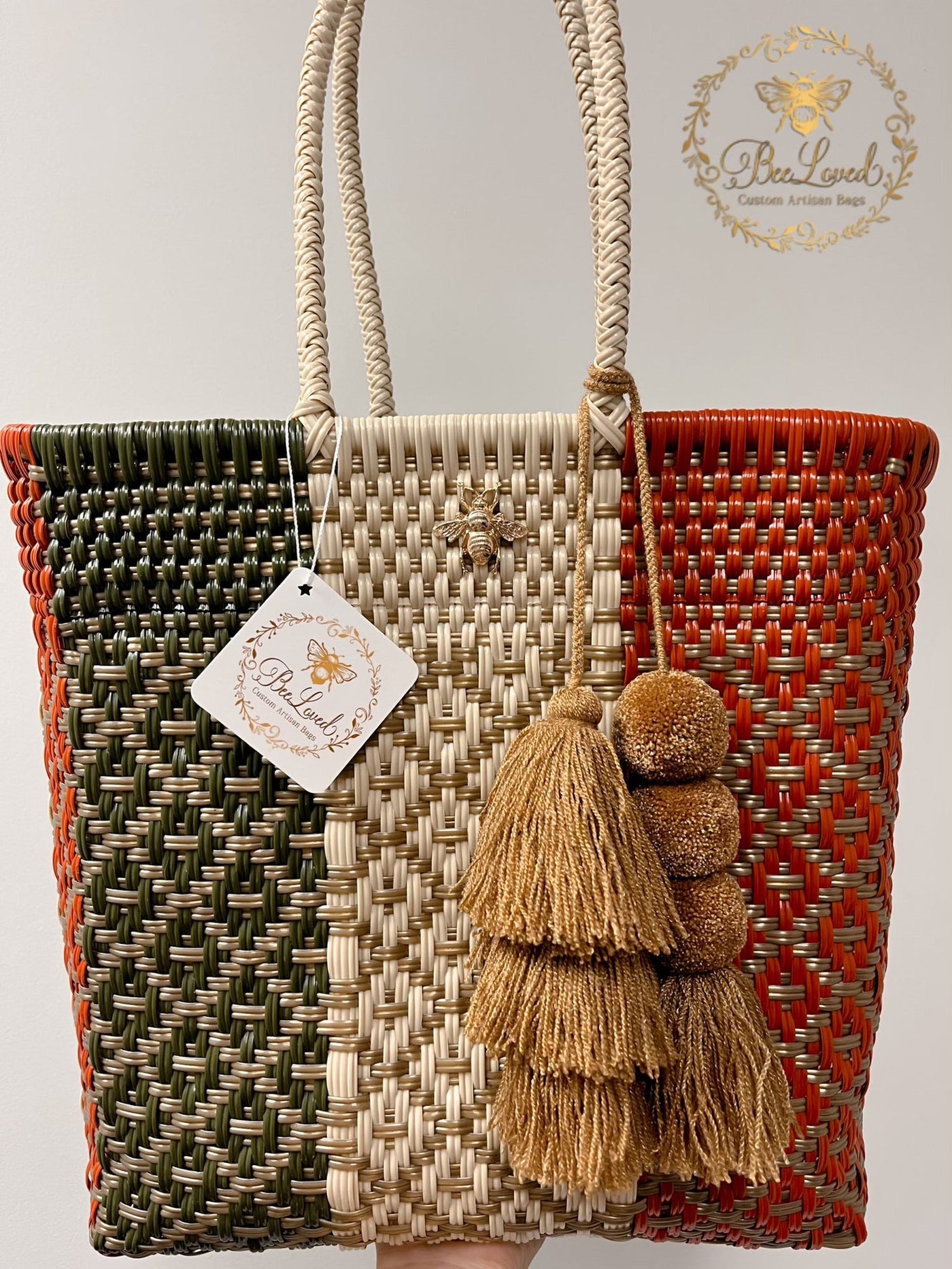 BeeLoved Custom Artisan Bags and Gifts Handbags Medium Fall For You Beech Bag