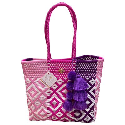 BeeLoved Custom Artisan Bags and Gifts Handbags Medium Pink Panther Beech Bag