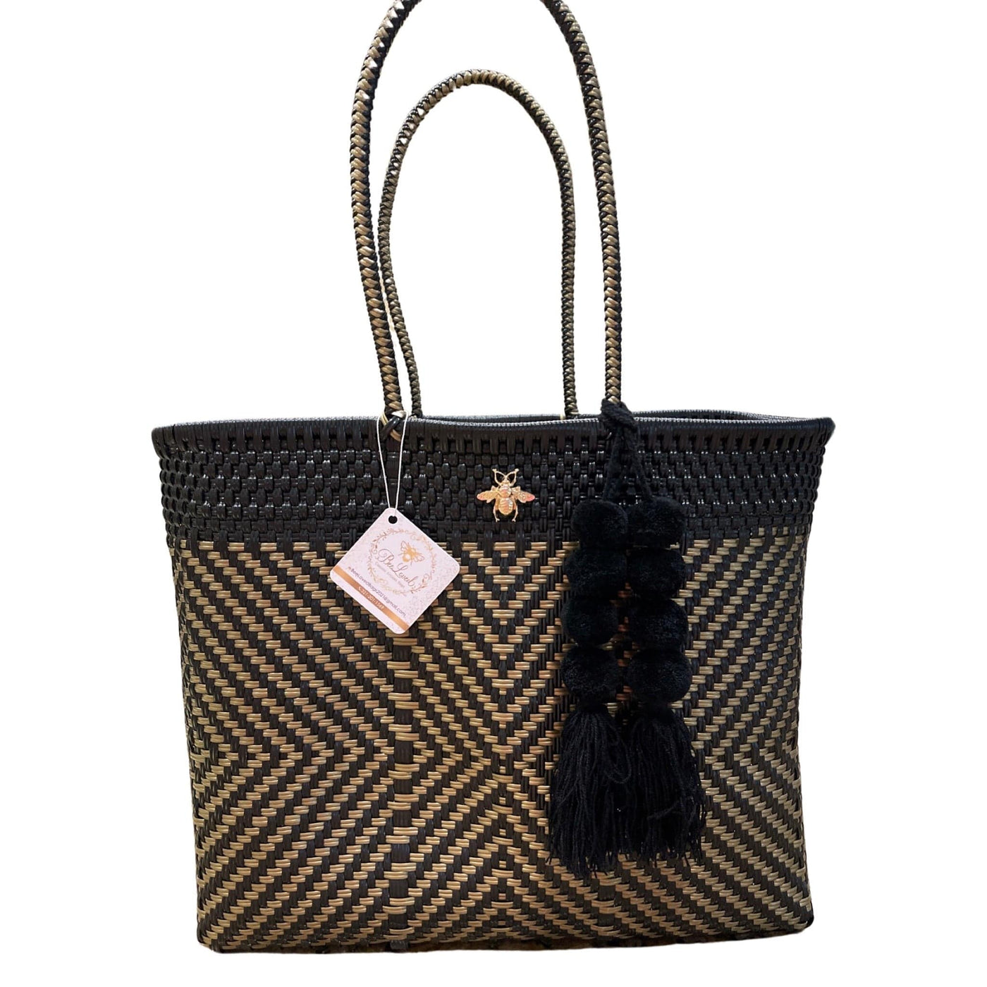BeeLoved Custom Artisan Bags and Gifts Handbags Large UCF Knights Beech Bag