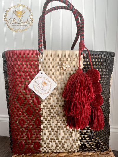 BeeLoved Custom Artisan Bags and Gifts Handbags Medium Autumn Nights Beech Bag